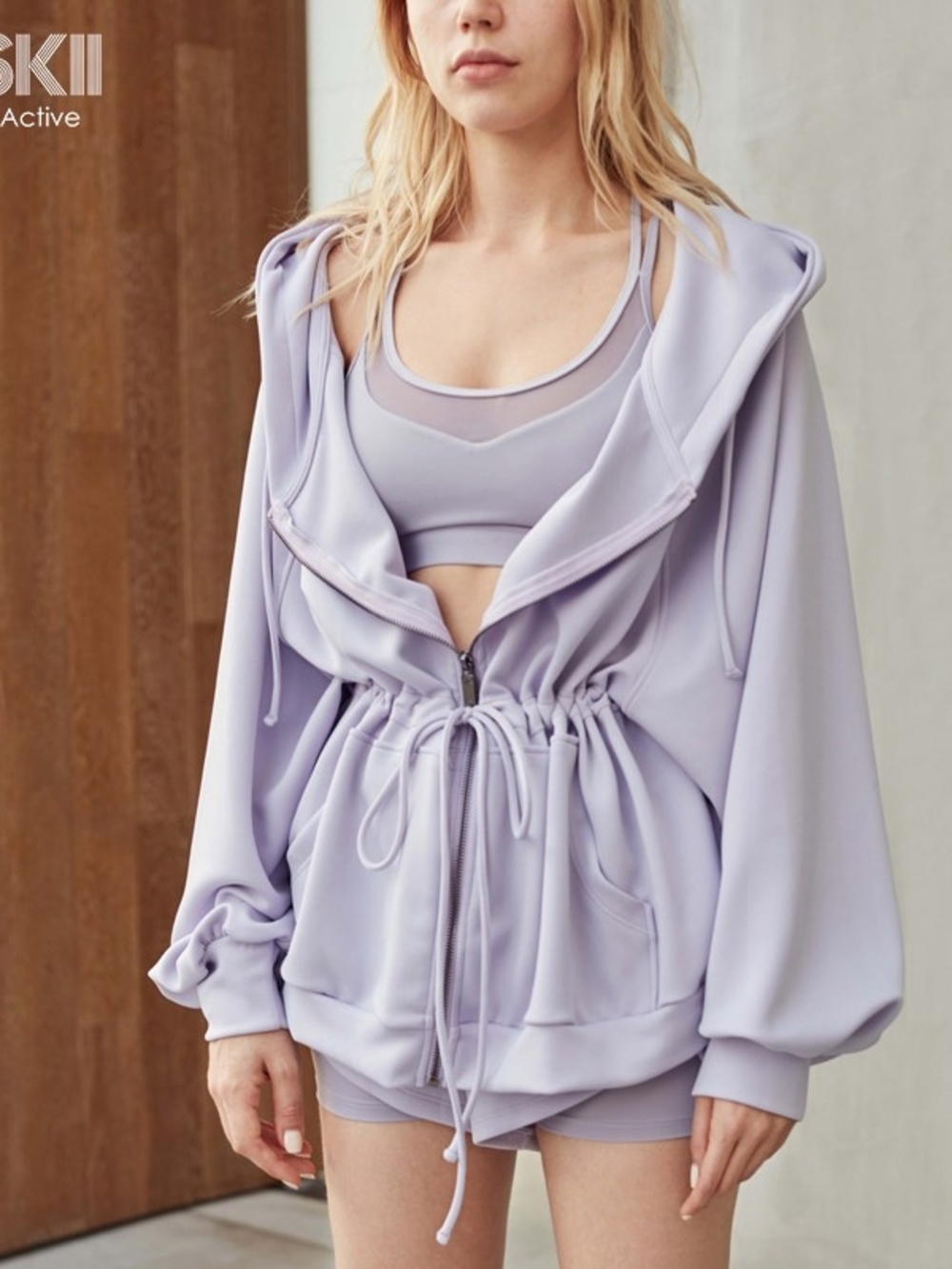 WISKII Oversized Angel Jacket